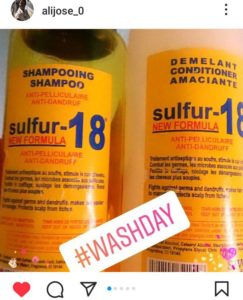 using a clarifying shampoo is a goodsin